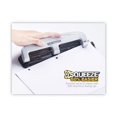 thumbnail image 3 of Bostitch 12-Sheet EZ Squeeze Three-Hole Punch, 9/32" Holes, Black/Silver, Each, 3 of 3