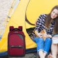 thumbnail image 1 of Mochila escolar de gran capacidad, bandolera de 20 pulgadas, ideal para estudiantes, senderismo, viajes y actividades al aire libre., 1 of 7