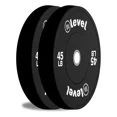 thumbnail image 2 of Discos Montu 45LB LEVEL FITNESS, 2 of 4