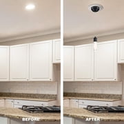 Ciata Lighting Recessed Can Light Conversion Kit to Pendant, Instant Light Conversion Kit for Light Fixtures in White Finish – 2 Pack