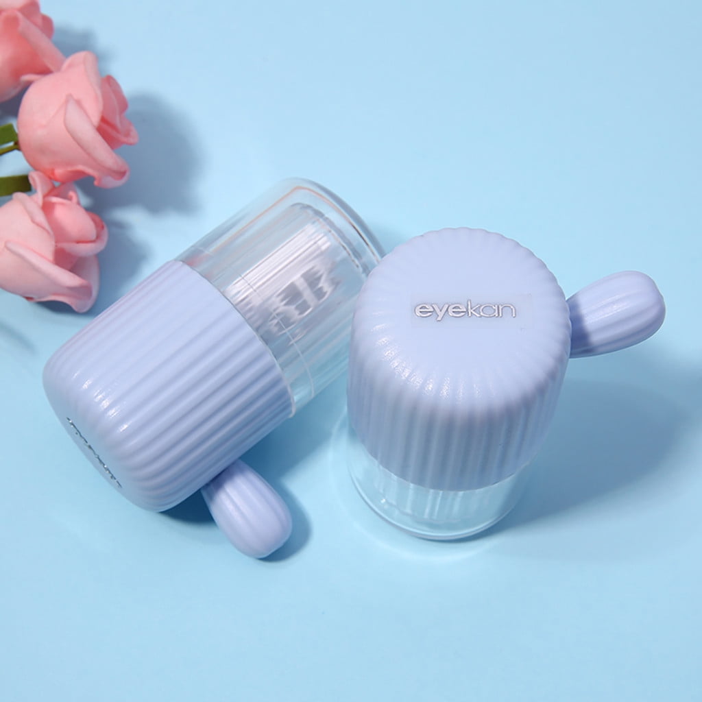 Dusknt Under $5 Contact Lens Cleaner, Cleaning Box Practical Plastic Contact Lenses Cleaner Contact Lenses Cleaner, Clearance Sales Today! Deals Prime!