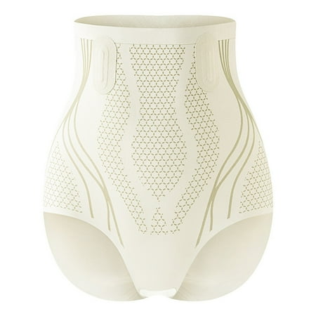 

CLZOUD Tummy Control Underwear Liquid Lifting Pants Womens Plus Size Belly Holding Underwear Without Shaping High Waisted Belly Holding Underwear Beige XL