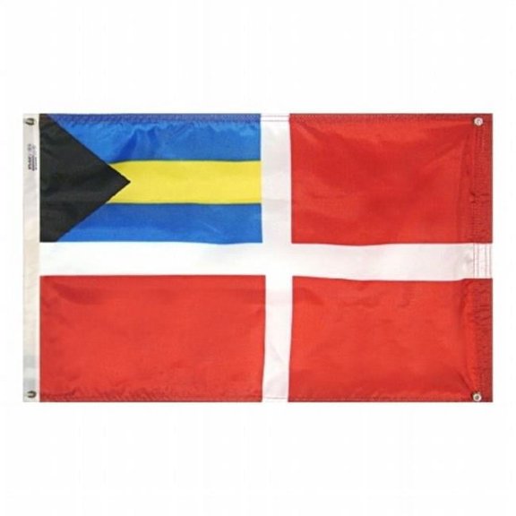 Annin Flagmakers 281420 16 x 24 in. Nylon-Glo Bahamas Courtesy Flag