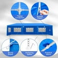 thumbnail image 5 of ALFRESCO 10'x30' Waterproof Outdoor Party Tent with 8 Removable Sidewalls - Perfect for Patio Weddings, Blue, 5 of 7