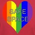 thumbnail image 3 of CafePress - Safe Space In Heart Dark T Shirt - Men's Classic Graphic Cotton T-Shirt, 3 of 4