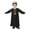 Black, variant on WOYY Boys Long Sleeve Robe Cotton Embroidery Long Arab Robe for Children, Sizes 2-15