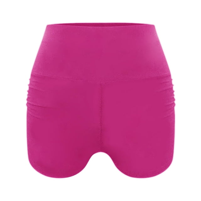 lionlar Pantalons de Yoga pour Femmes Sport Course Gym Jogging Shorts d'Entraînement Rose Rouge TG