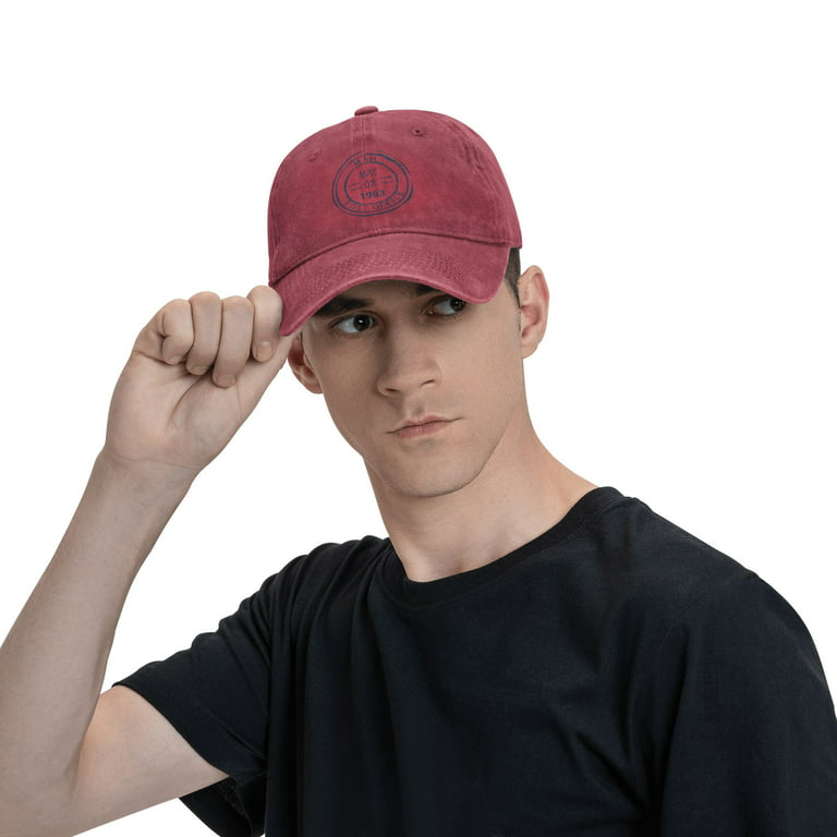 ZICANCN Unisex Caps-Vintage Hats Hats Hats Mens Fashion Men Cap for Western Baseball Stamps Profile Baseball Low