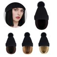 thumbnail image 3 of Gorro de mujer TQEHS con Pelo tejido de Seda de alta temperatura, 3 of 6