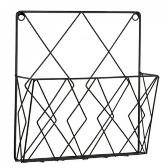 1Pc Modern Wall Mounted Magazines Newspaper Storage Rack Home Bedroom Hanging Book Display Shelf