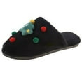 thumbnail image 1 of Christmas Slippers Fuzzy Nonslip Cute House Slippers Winter Slippers for Woman, 1 of 10