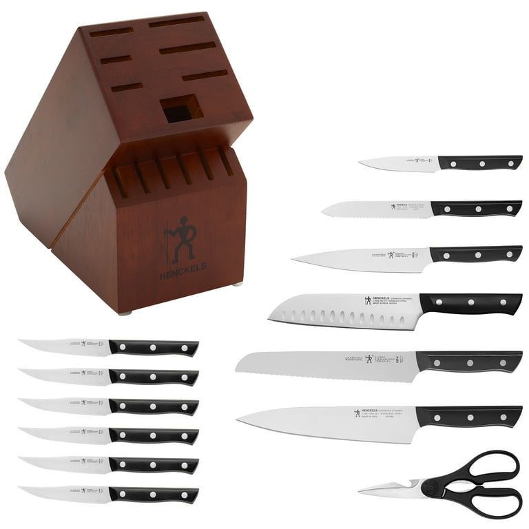 Henckels International Everedge Dynamic 14 Piece Knife Block Set 
