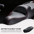 thumbnail image 3 of IDEANATEGRATE Funda Para Asiento De Motocicleta De Cuero Sintético Para Uso, 3 of 7