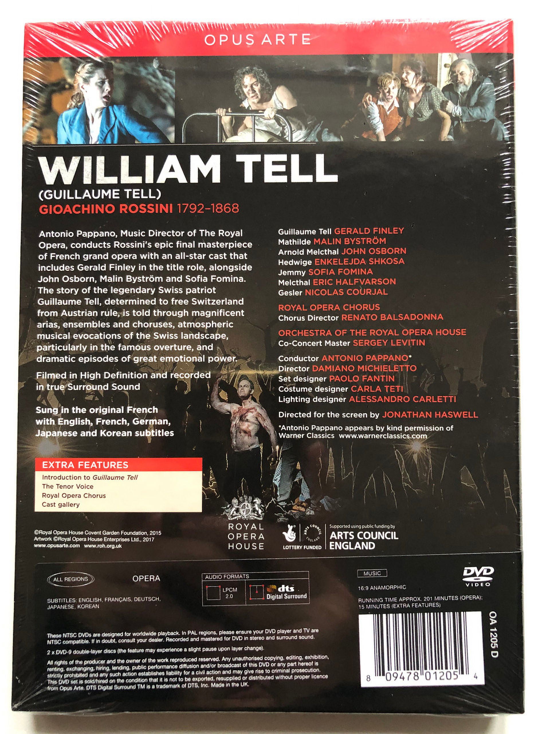 William Tell (DVD), BBC / Opus Arte, Documentary - Walmart.com