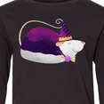 thumbnail image 4 of Inktastic Candy Wizard Rat Long Sleeve Youth T-Shirt, 4 of 5