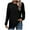 Black, variant on Sokhug Women's Knitted Sweater Color Block Tunic Long Sleeve Shirt Pullover Fall Top, Black