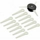 thumbnail image 1 of Kit de cuchillas de repuesto para exteriores fabricadas en EE. UU., uso duradero con material de primera clase para cortadoras de césped y cuchillas para cortadoras de césped, piezas originales de, 1 of 5