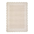 thumbnail image 7 of Funslane 2' x 6' Washable Scalloped Runner Rug, Modern Neutral Farmhouse Floor Carpet, for Entryway Bedroom Kitchen, Beige, 7 of 7
