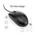 thumbnail image 2 of OP-10 Portable Wired Mouse Optical 1200DPI USB Mice for Business Office - Black, 2 of 5