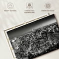 thumbnail image 6 of Elephant Stock Manhattan In Monochrome Wall Art - Horizontal Canvas Wall Art - Living Room Wall Decor - Places Canvas - Black And Gray Decor - 45" x 30", 6 of 8