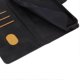 thumbnail image 4 of For Samsung Galaxy A56 Case PU Leather Wallet Protective Phone Cover Calf Texture - Black, 4 of 5