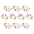 thumbnail image 1 of UPOUART 10Pcs Tennis Dampener for Racket Silicone Shock Absorption Elastic Material, 1 of 8