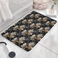thumbnail image 3 of Pioneer Flower Floral Print Flannel Non Slip Door Rugs,Washable Door Mats Indoor,Decorative Door Mats,Dirt-Resistant and Absorbent Doormat for Entrance,Bedroom,Kitchen,Bathroom,23.5"x16", 3 of 5