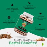 Chef Kitty Duck Freeze Dried Treats for Cats and Dogs, 3 oz