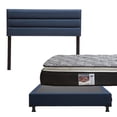 thumbnail image 1 of Colchón Matrimonial + Cabecera Logan + Box Spring Air DICASA Omega, 1 of 8