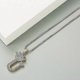 thumbnail image 1 of Luxury Charm Alloy Zircon A-z Crown Alphabet Pendant Chain Necklace Punk Hip-hop Fashion Woman Man Initial Name Jewelry Gift--Letter U-Product code 39 Letter U, 1 of 4