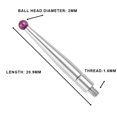 thumbnail image 2 of Indicateur de Contact en Tungstène pour Filetage Femelle M1.6 Indicateur de Cadran 05, 2 of 3
