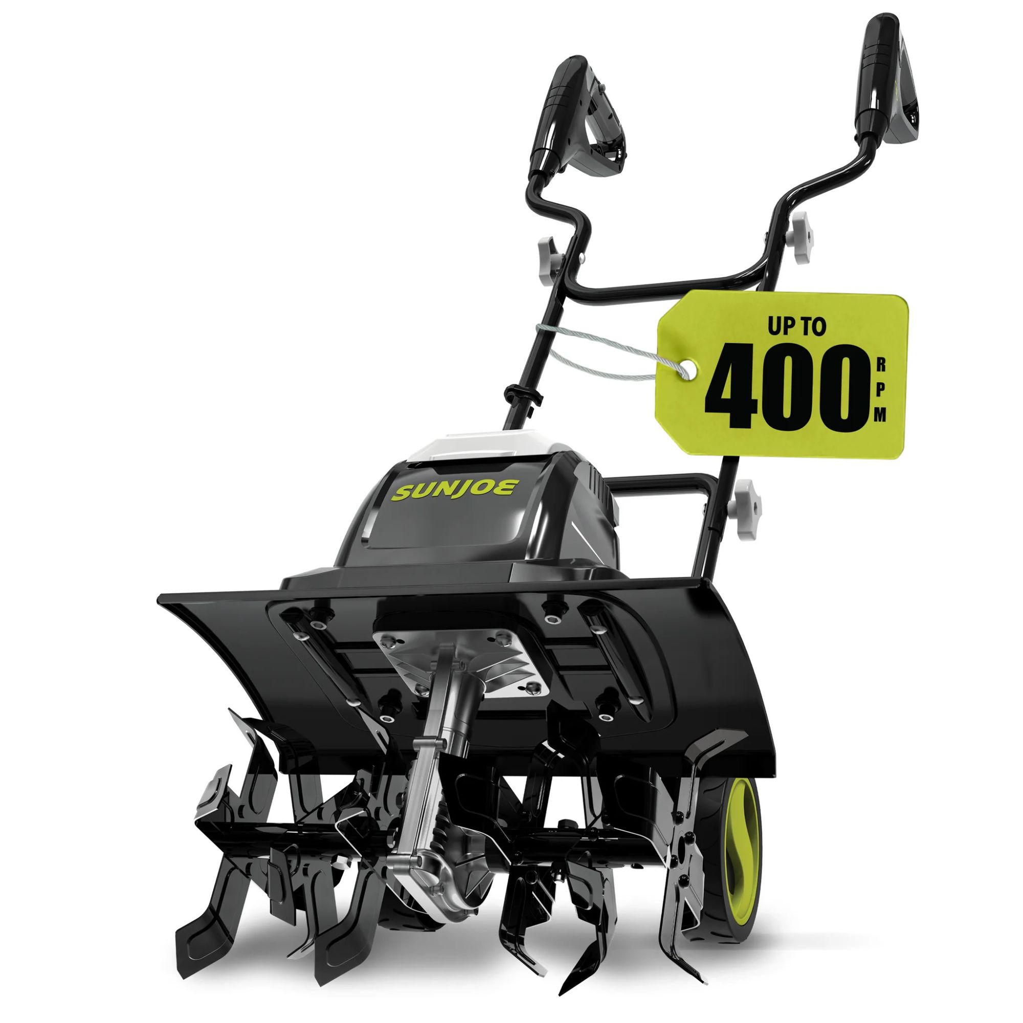 Sun Joe 15-Amp Corded Electric Garden Tiller & Soil Cultivator Machine for Yard, 15.7-Inch