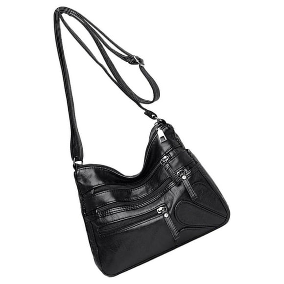 thinsony Sac à Bandoulière pour Femmes Sacs Bandoulière Mode Sac à Main Bourse pour le Travail Affaires Noir