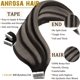 thumbnail image 2 of Extensiones de cabello anrosa Human Hair Balayage 50g 22, 2 of 6