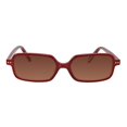 thumbnail image 1 of Gafas de Sol TIJN Retro Rectangulares para Mujer Rojo Oscuro, 1 of 8