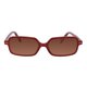 thumbnail image 1 of Gafas de Sol TIJN Retro Rectangulares para Mujer Rojo Oscuro, 1 of 8