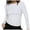 White, variant on Gyexs Boat Neck Tops for Women Long Sleeve Shirts Casual Fitted Tee Shirts Solid Color Fall Basic Clothes White, Size S