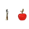 thumbnail image 1 of Elegante Escultura De Figura Femenina Africana, Ligera Y Decorativa Para El Hogar, Ideal Para Hoteles, Cafeterías, Estudios Y Como Adorno Navideño., 1 of 8