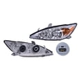 thumbnail image 1 of Faro Camry 2002 A 2004 Toyota Izq Fdo Crom C/Cto Ámbar DEPO ., 1 of 4