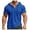 Blue, variant on Mens Tshirt, Men T Shirts Short Sleeve Summer Hoodie Top Foreign Trade Casual Wear Black S