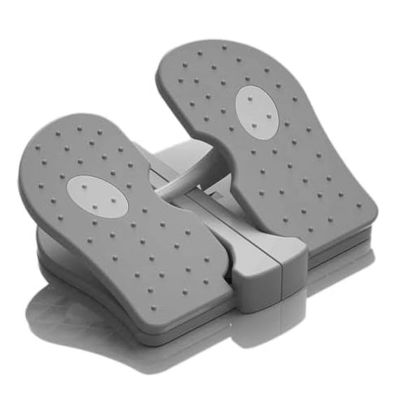 ZUFUMI Mini ejercicio plegable de piernas para ejercicio portátil, pedal de pie, máquina de ejercicio debajo de la computadora, ejercicio paso a paso, músculos, terapia física, ejercicio de piernas,