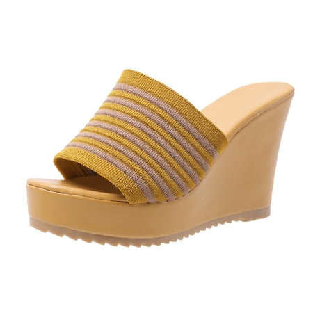 

fvwitlyh Sandals for Women Dressy Summer Womens Macey Demi-Platform Dress Sandals