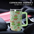 thumbnail image 5 of 40 Oz Frog Tumbler With Handle, Green Coffee Travel Mug Cup and Water Bottle, Decor and Gifts for Women, 5 of 5