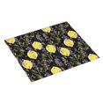 thumbnail image 2 of Naloa Lavender Flowers Dish Drying Mat for Kitchen Counter, Heat Resistant Drainer Mats, Absorbent Draining Mat,Dish Rack Pad,16"x18", 2 of 8
