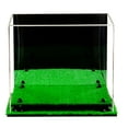 thumbnail image 6 of Versatile Deluxe Acrylic Display Case - Medium Rectangle Box with Black Risers, Mirror and Turf Base 12.25" x 10" x 10.5" (A012-BR), 6 of 7