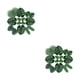 thumbnail image 2 of Decoración de hojas artificiales Cateissary 60 piezas 6 tipos, 2 of 6