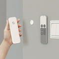 thumbnail image 4 of 2Pcs Magnetic Remote Control Holder Wall Mount Holders Hole-Free Phone Charging Organizer Storage Containers For Home Office School Supply Storage - strong magnet securely hold（white）, 4 of 11
