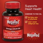 MegaRed Omega-3 Krill Oil Softgels, 350 Mg, 130 Ct