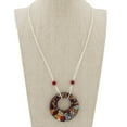 thumbnail image 6 of GlassOfVenice Murano Glass Lava Necklace - Silver, 6 of 8