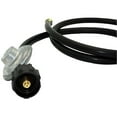 YLLSF 5FT Two Stage Propane Regulator w/Hose for Gas Generator Stove 5/